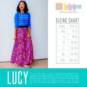 Lularoe Lucy Royal Blue size Medium